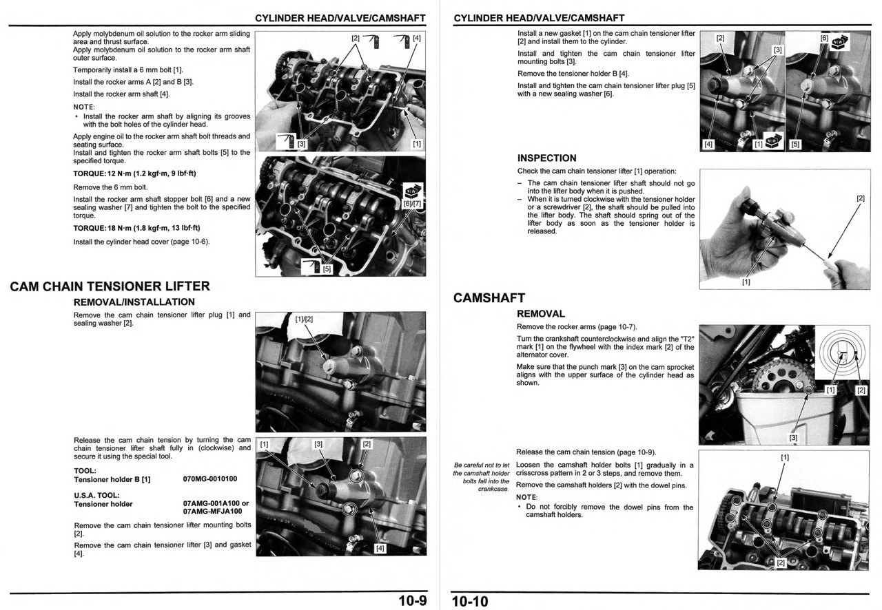 Honda 2018 Africa Twin Adventure Sports Service Manual