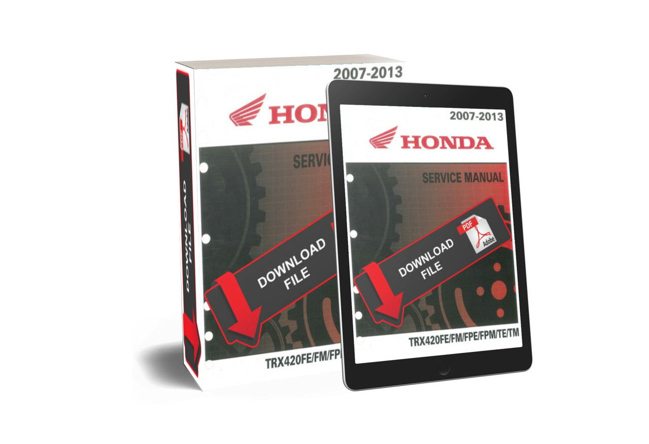 Honda 2007 TRX 420 TM FourTrax Rancher Service Manual
