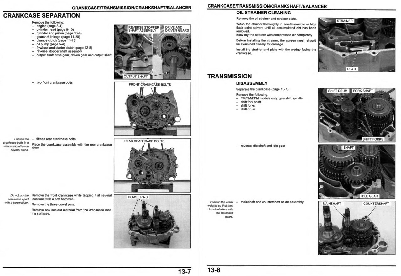 2009 HONDA TRX 420 SERVICE MANUAL PDF FREE DOWNLOAD visual data 7