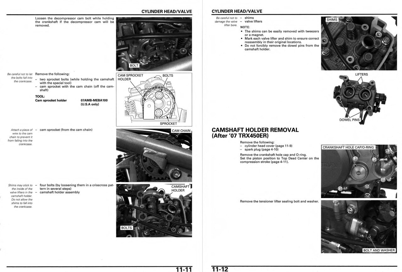1999 HONDA TRX450ES SERVICE MANUAL PDF visual data 7
