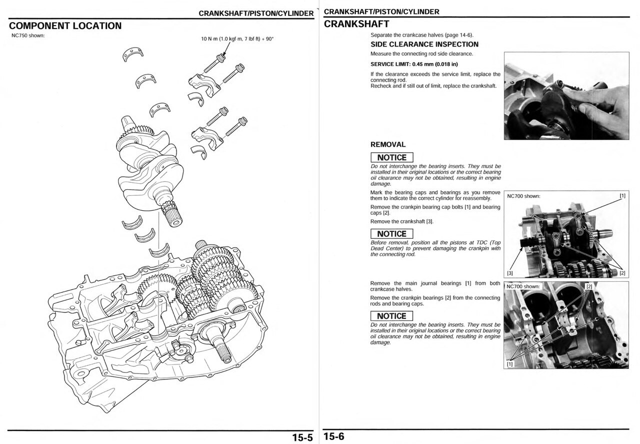 Honda 2020 NC750X Service Manual