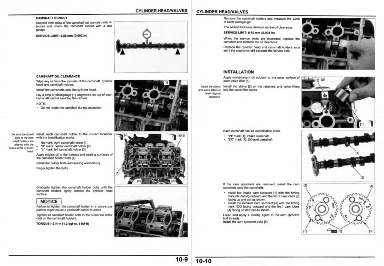 Honda 2019 CBR650R Service Manual