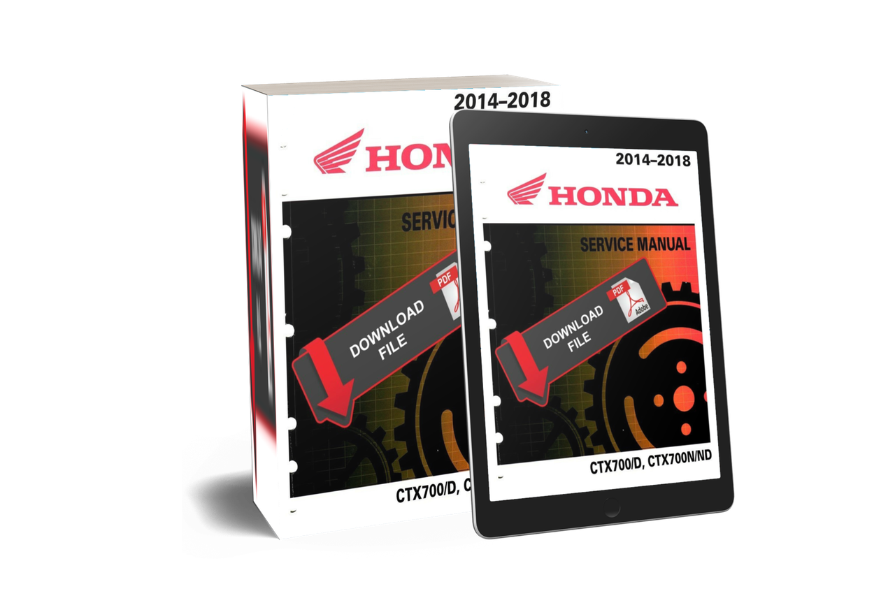 Honda 2015 CTX700 DCT Service Manual