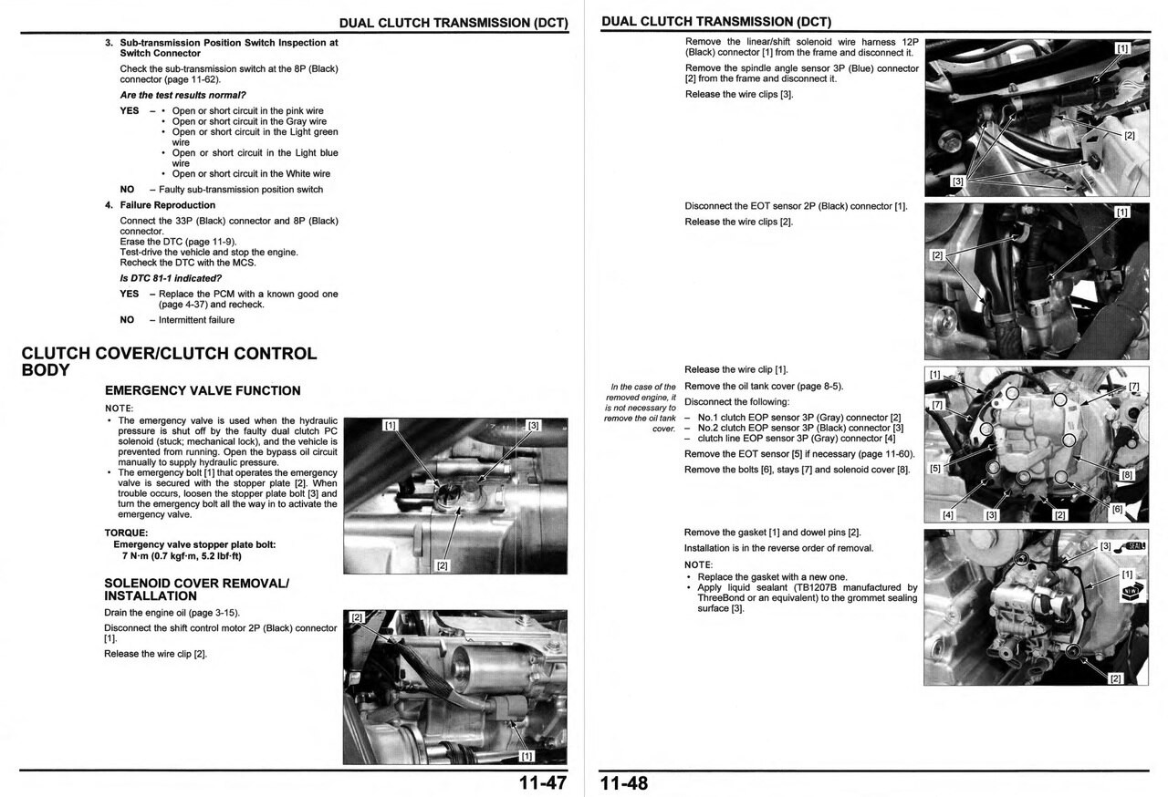 2020 HONDA TALON SERVICE MANUAL PDF visual data 8