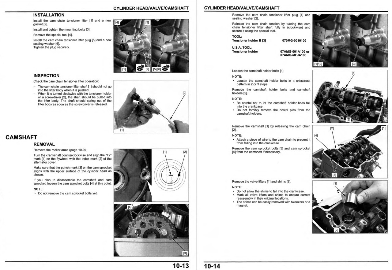 HONDA Africa Twin 750サービスマニュアル Workshopmanual for Honda XRV750 Africa Twin (1987-2002) - Honda 4