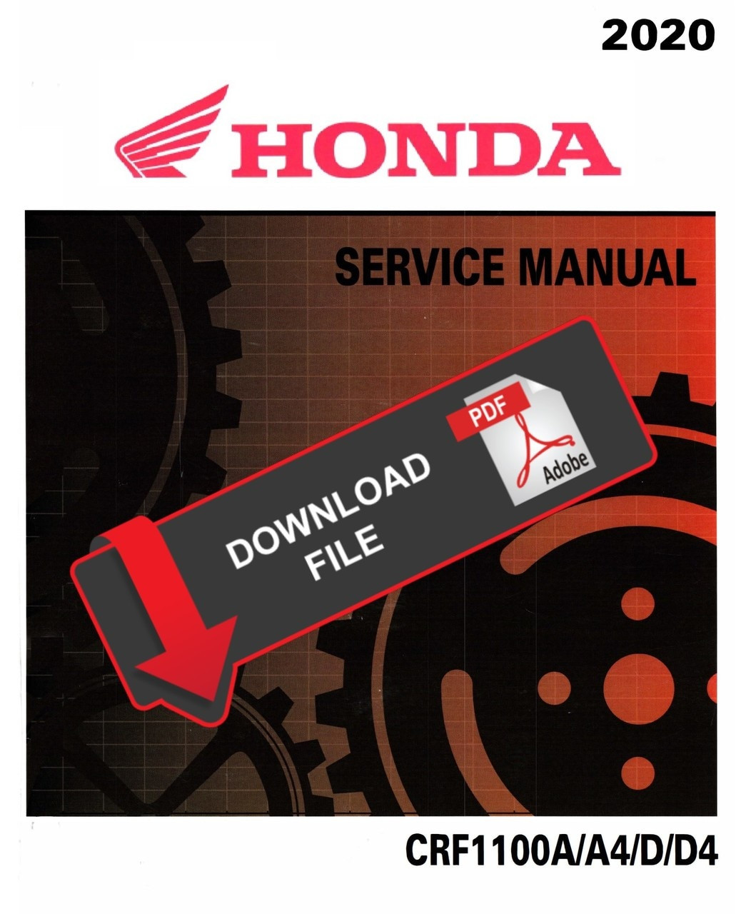 HONDA Africa Twin 750サービスマニュアル ホンダ XRV750/P アフリカツイン サービスマニュアル RD07-100 RD04E