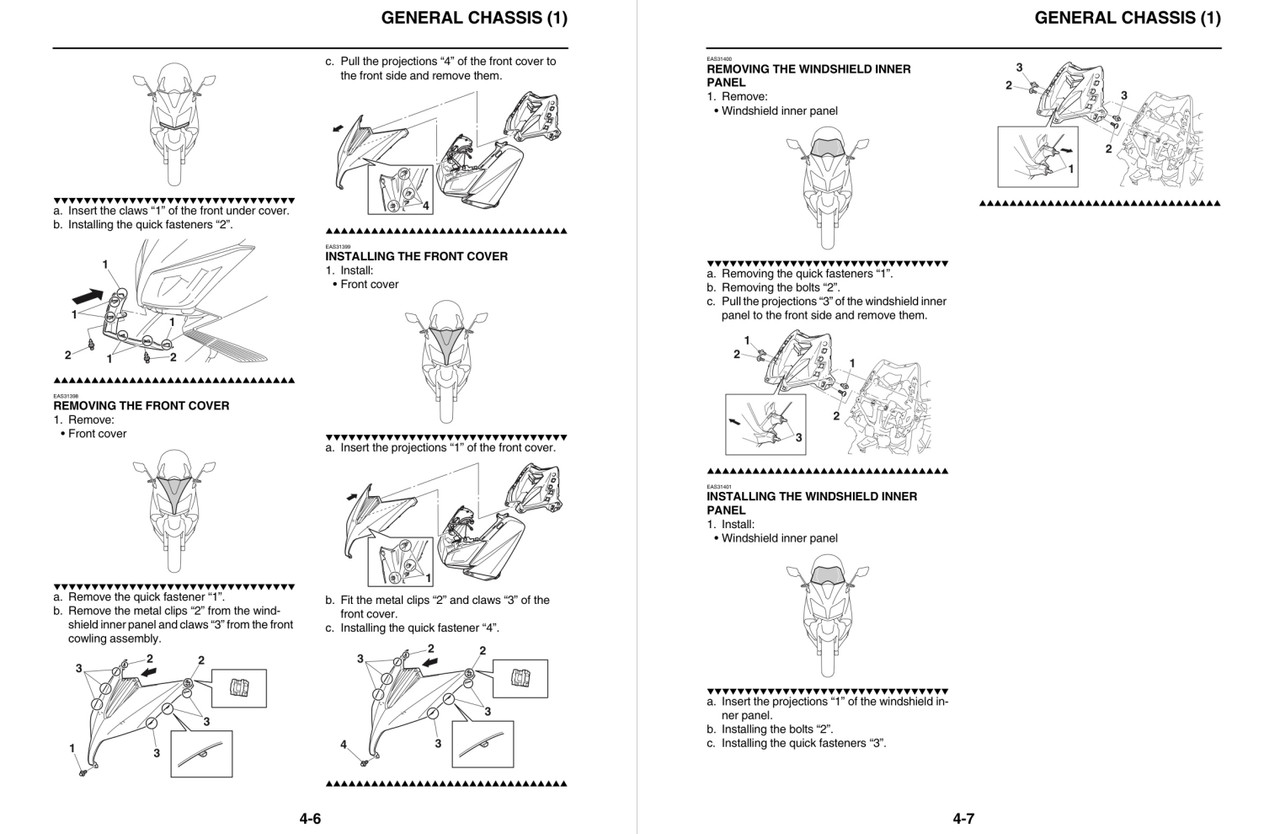 Yamaha 2015 TMAX 530 Service Manual