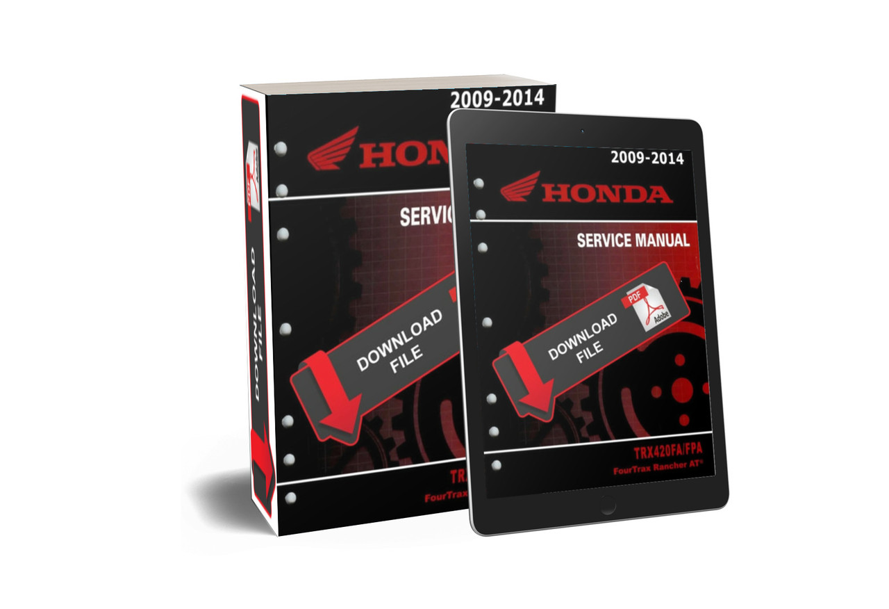 Honda 2012 TRX 420 FPA Service Manual