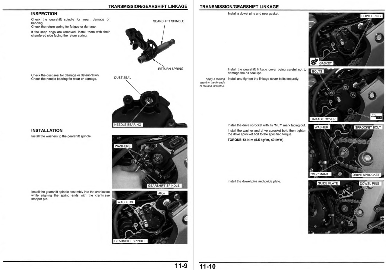 Honda 2016 CB1000R Service Manual