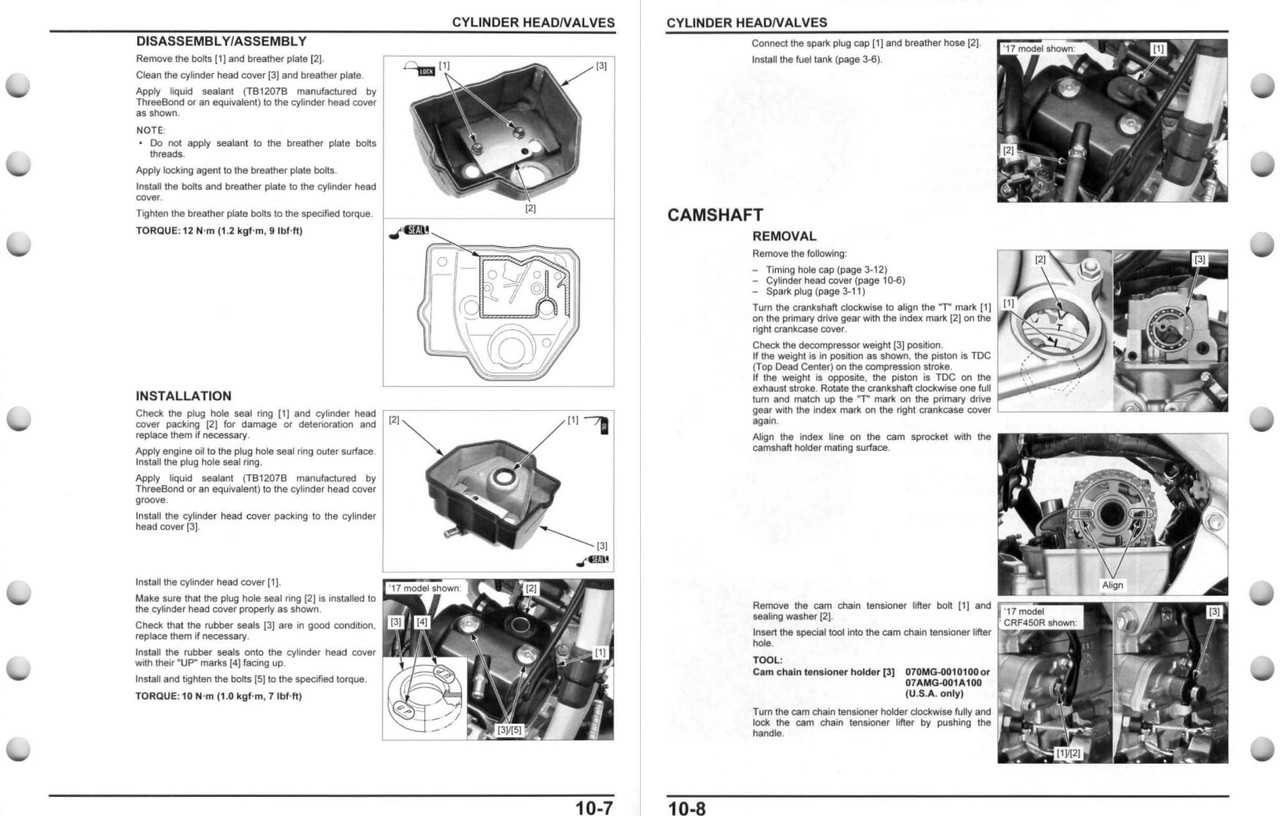 2018 CRF450R SERVICE MANUAL PDF visual data 5