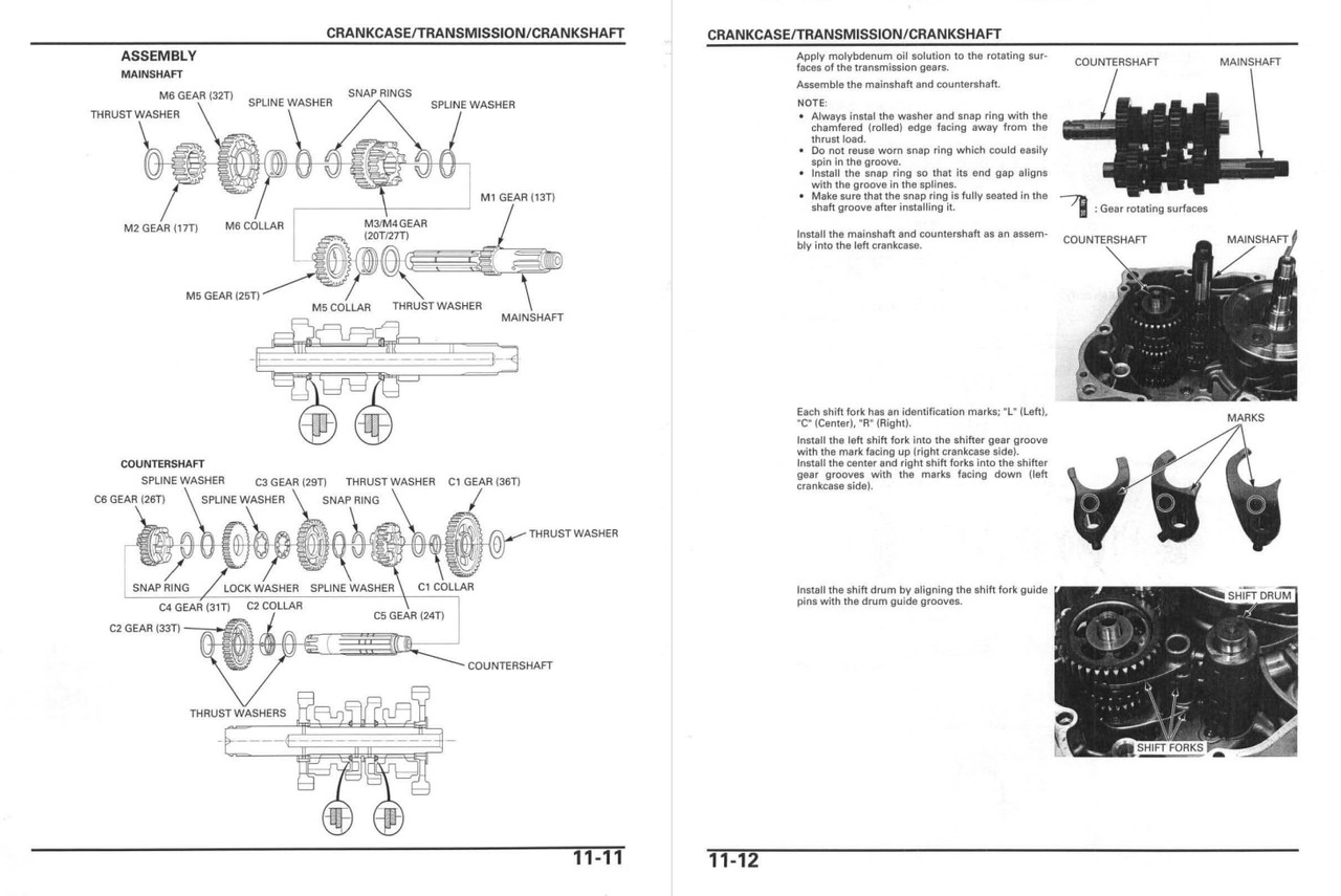 Honda 2014 CRF 230F Service Manual