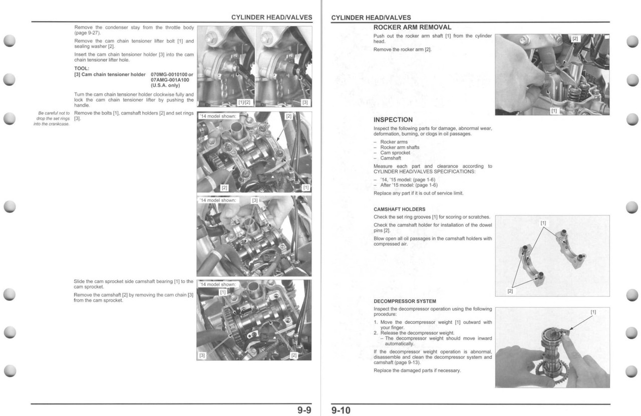 2014 CRF250R SERVICE MANUAL PDF visual data 8