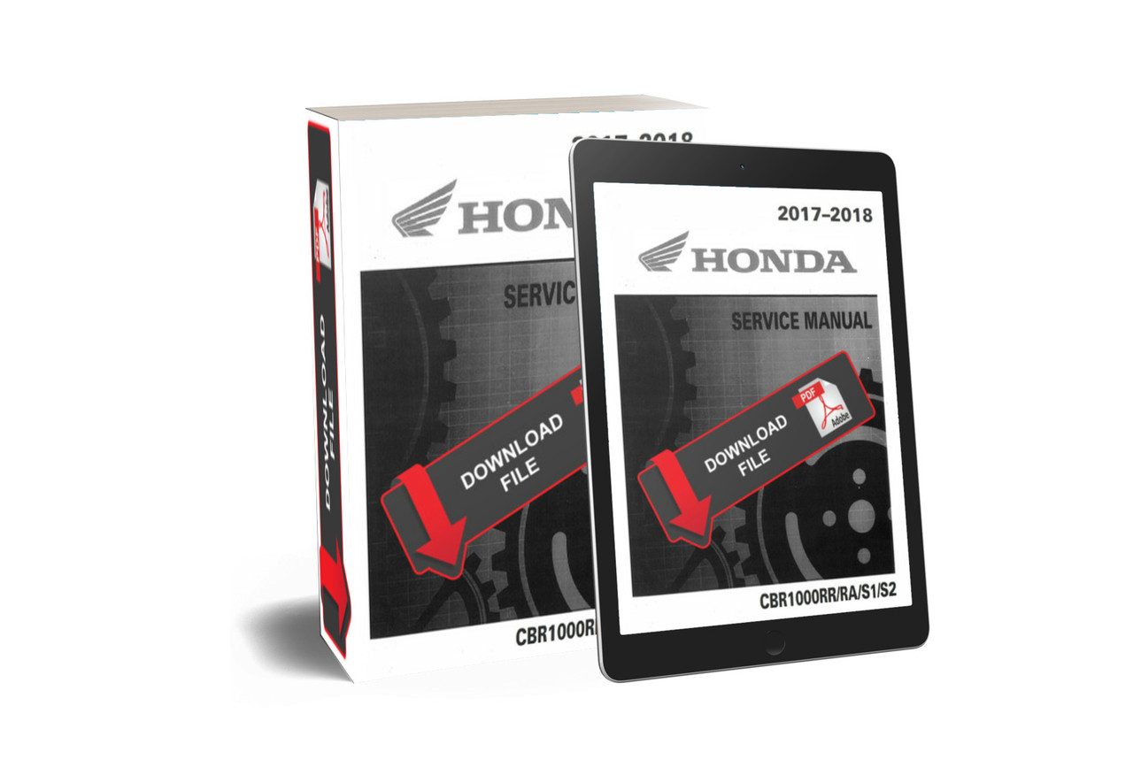 Honda 2017 CBR1000RA Service Manual