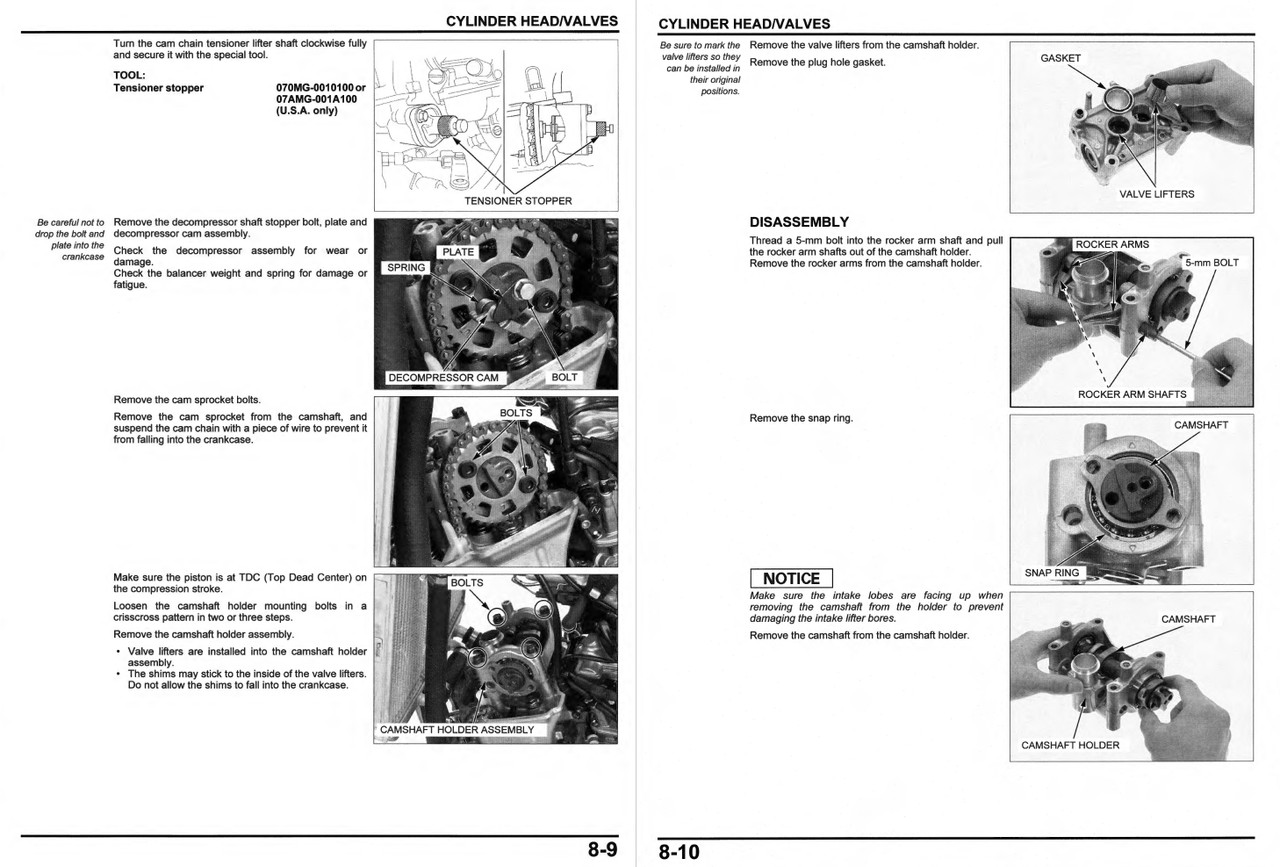 2007 CRF150R SERVICE MANUAL PDF visual data 6