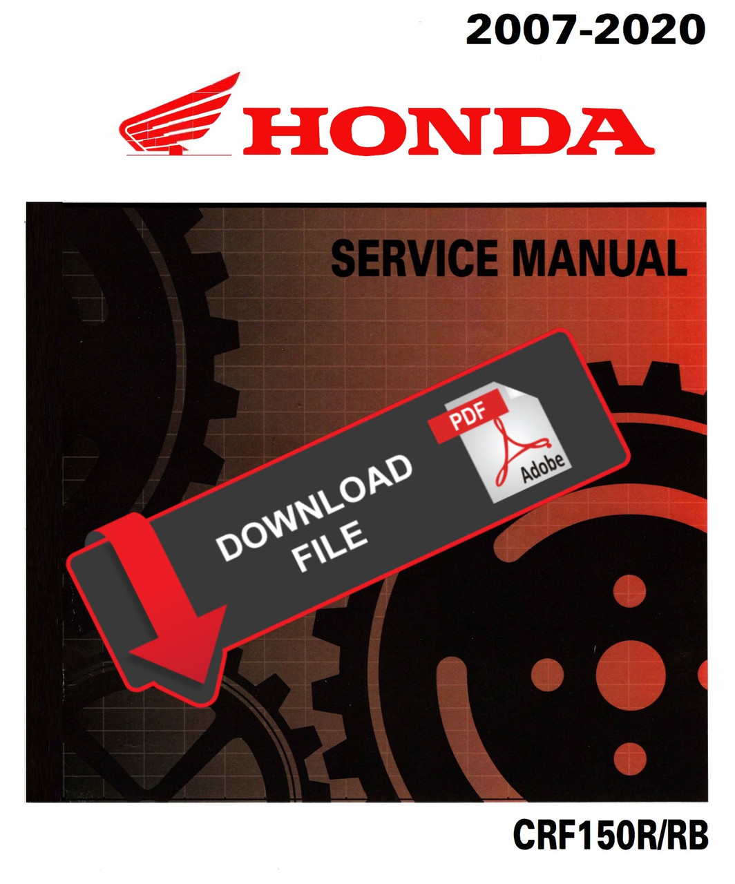 2009 HONDA CRF150F SERVICE MANUAL PDF visual data 7