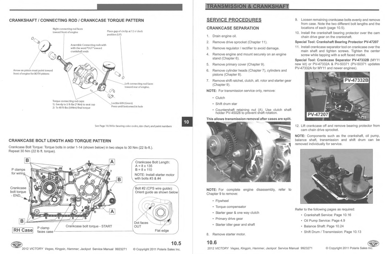Victory 2012 Vegas Jackpot Service Manual