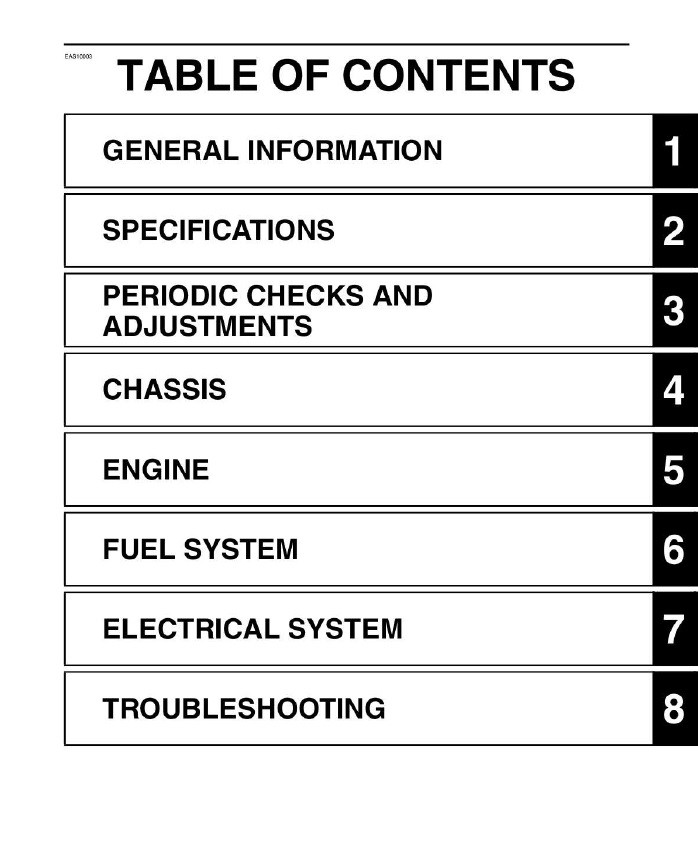 Yamaha 2017 Bolt R-Spec Service Manual