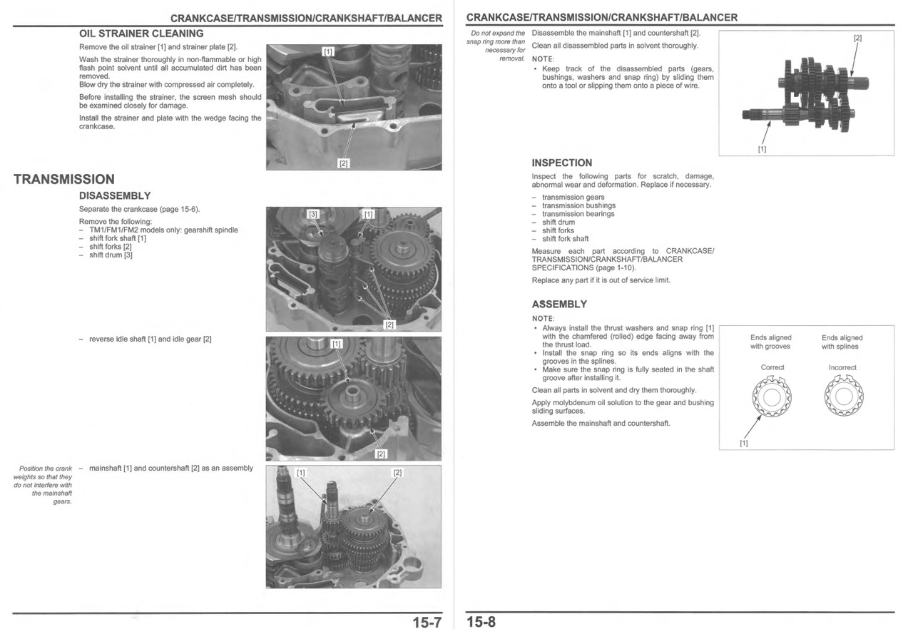 Honda 2015 TRX 420 FM1 FourTrax Rancher Service Manual
