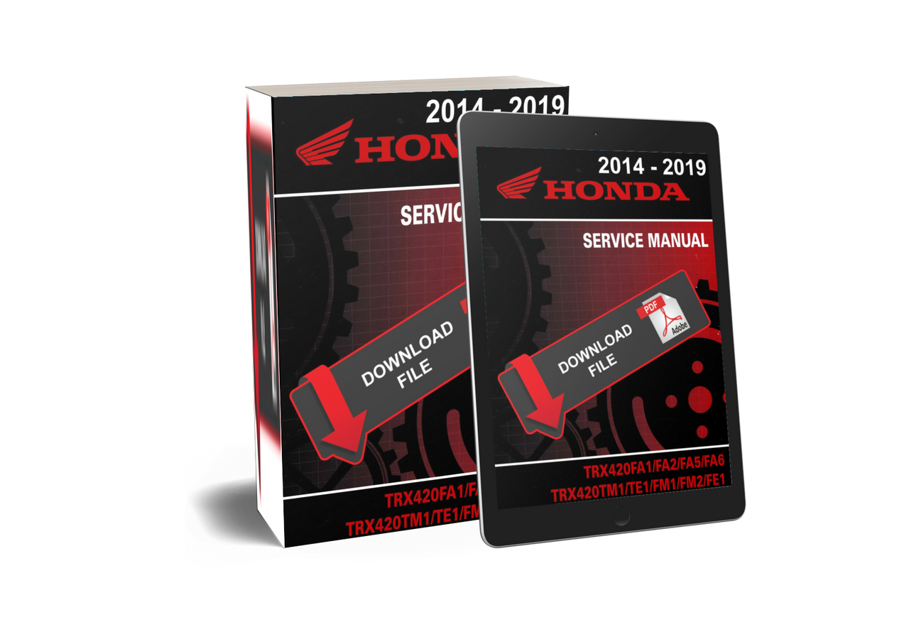 Honda 2018 TRX 420 FM2 FourTrax Rancher Service Manual