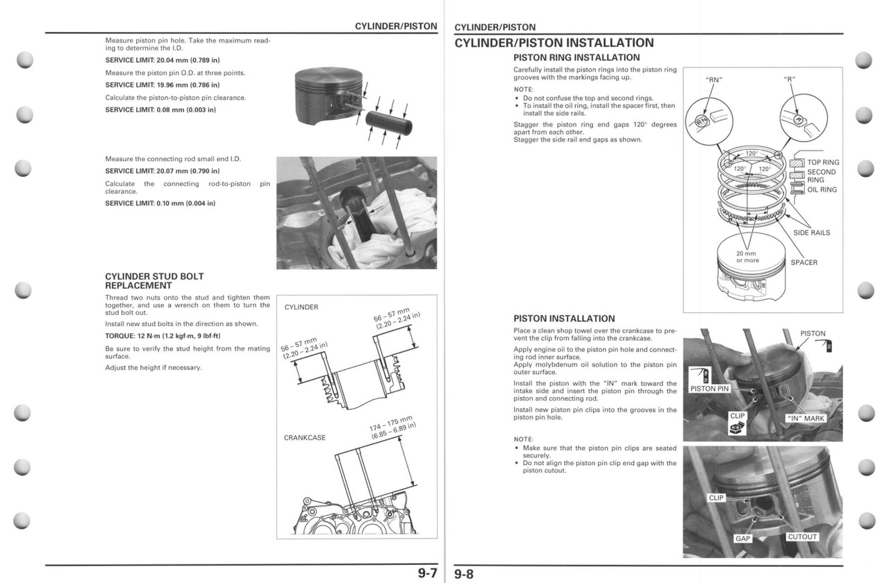 2007 HONDA TRX 420 SERVICE MANUAL PDF FREE visual data 3