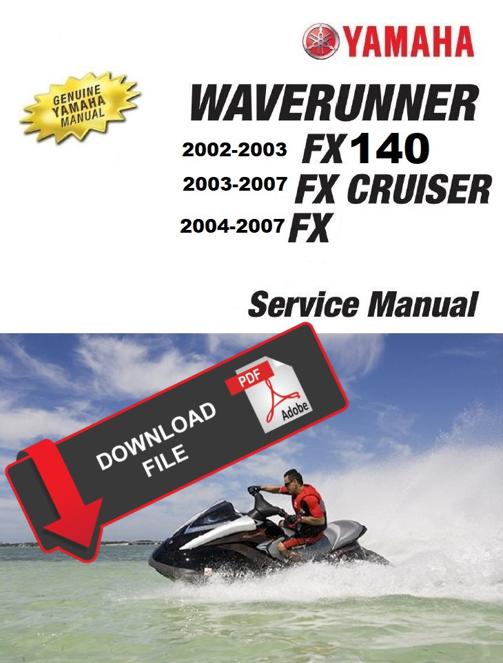 Yamaha 2002 Waverunner FX 140 Service Manual