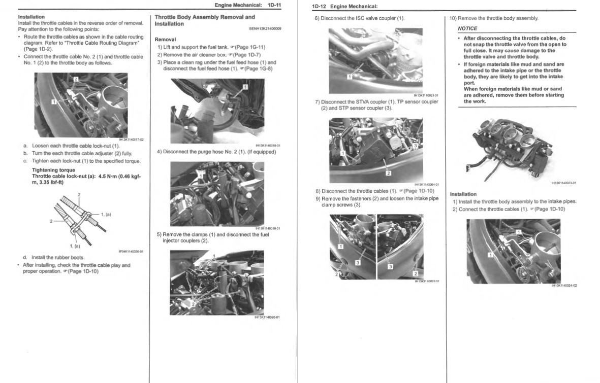 Suzuki 2018 GSX-S 750 Service Manual