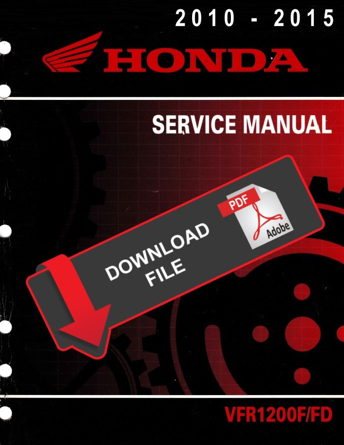 HONDA　サービスマニュアル　VFR1200F Honda 2012 VFR 1200 Interceptor Service Manual