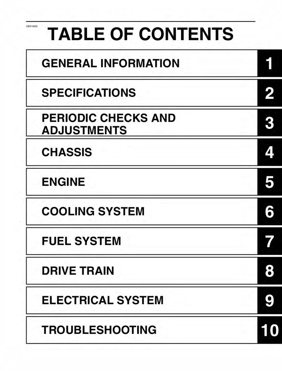 2019 YAMAHA VIKING SERVICE MANUAL PDF FREE DOWNLOAD visual data 6