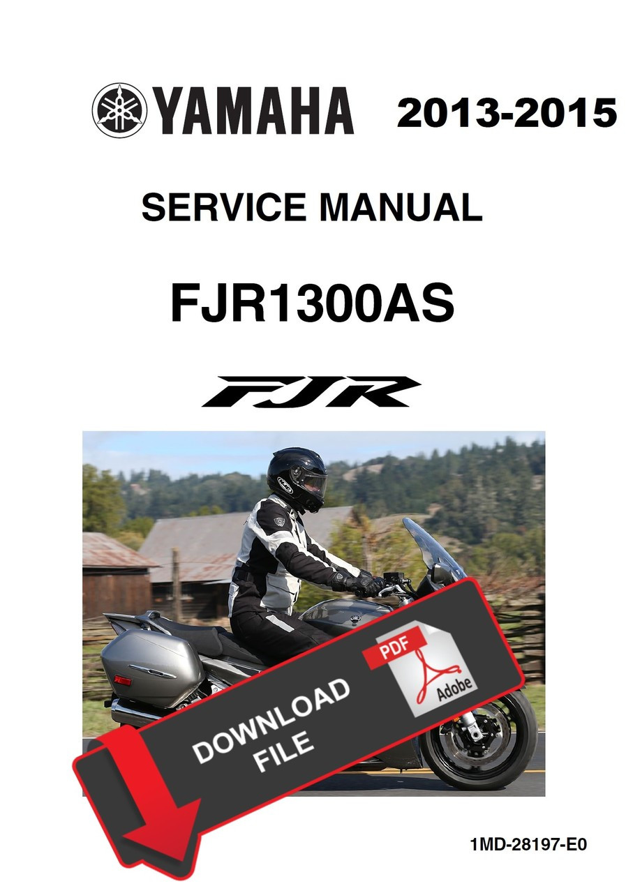 Yamaha 2015 FJR1300 Service Manual