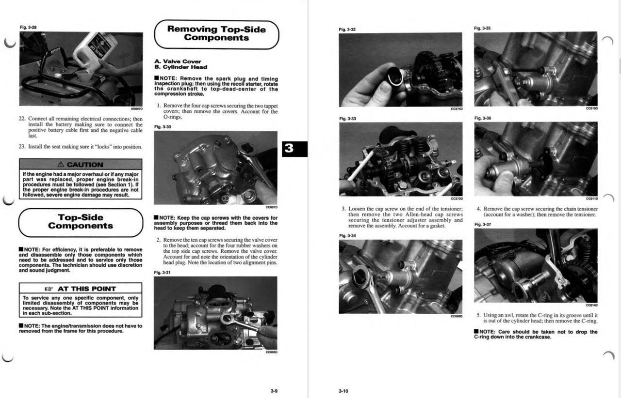 1997 ARCTIC CAT BEARCAT 454 4X4 SERVICE MANUAL visual data 3
