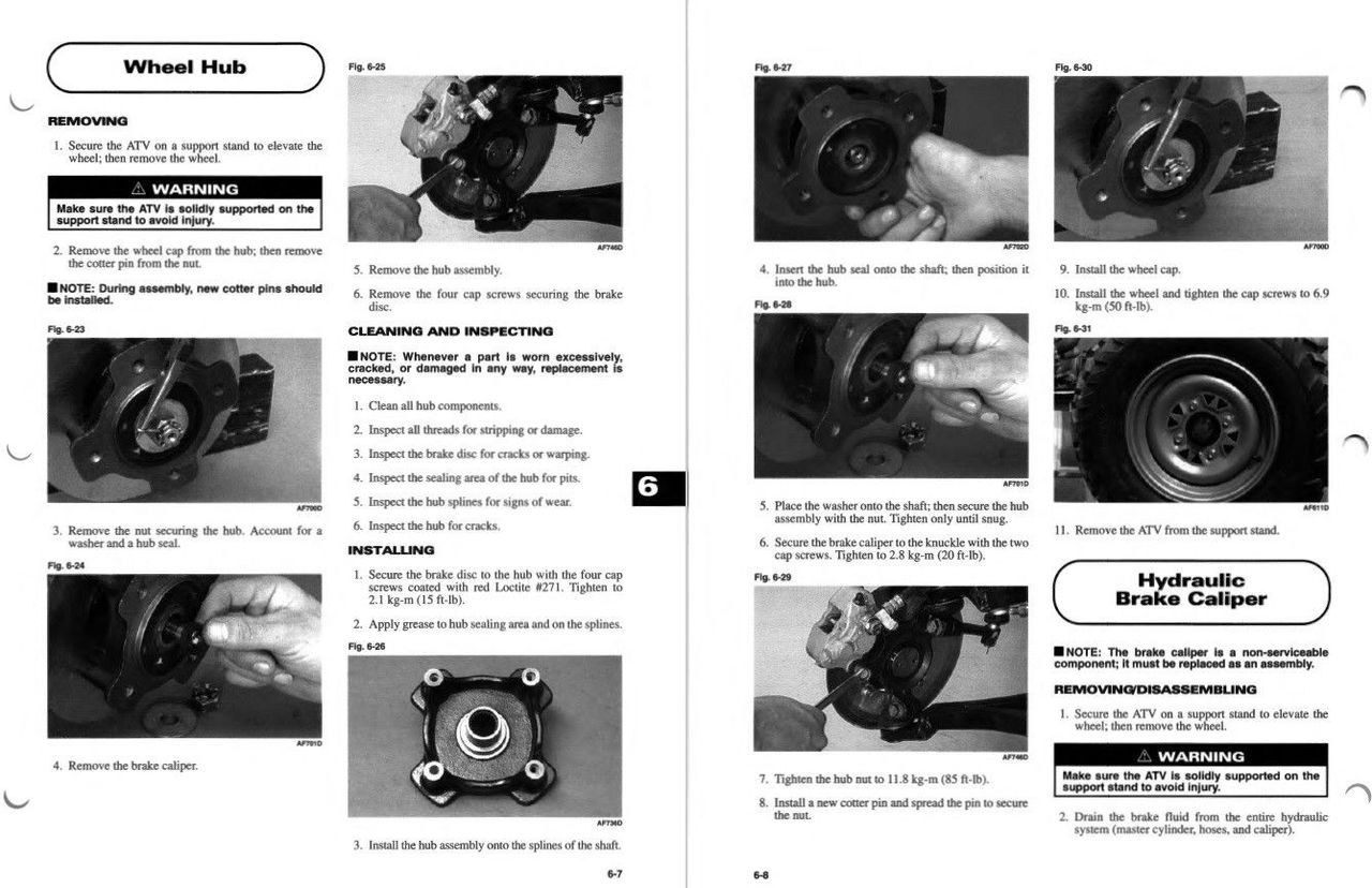 1997 ARCTIC CAT BEARCAT 454 4X4 SERVICE MANUAL visual data 4