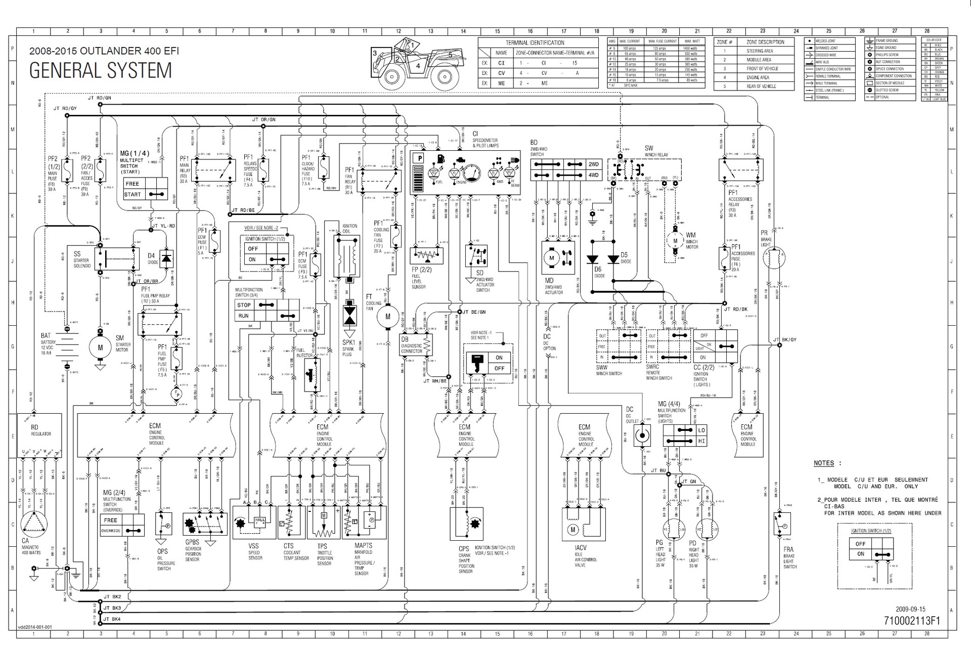 CanAm 2008 Outlander MAX 400 XT Service Manual