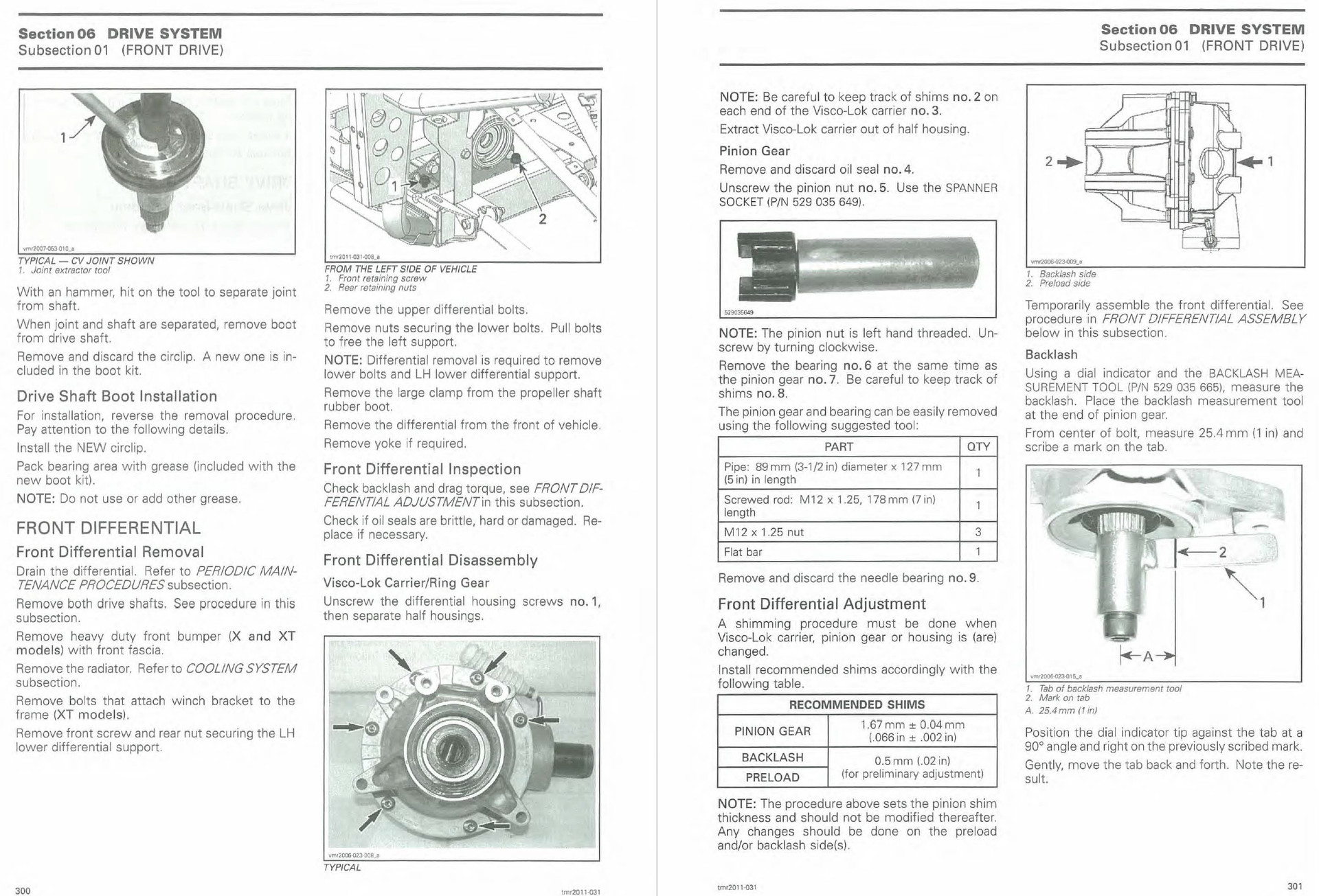 Can-Am 2011 Commander 800R Service Manual