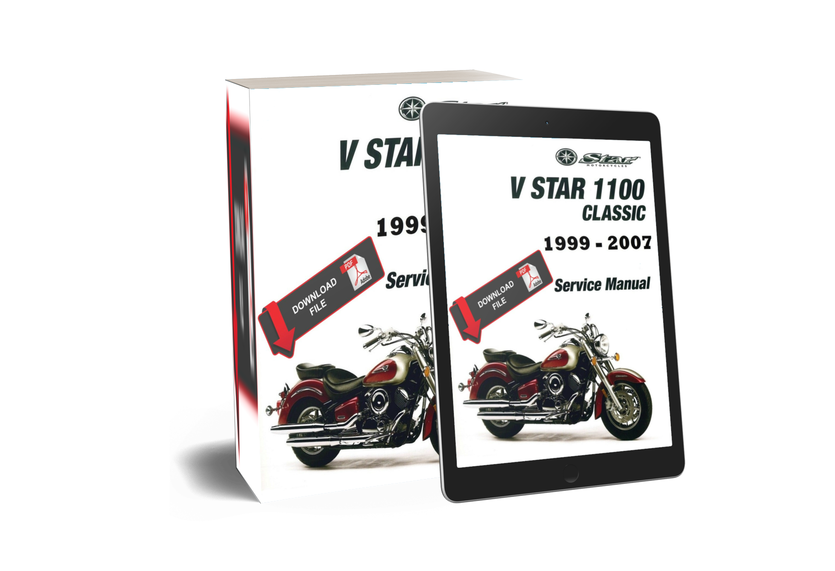 2007 V STAR 1100 SERVICE MANUAL visual data 4