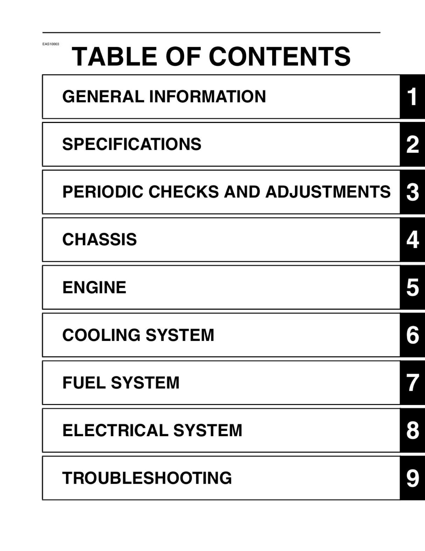 Yamaha 2010 YZFR1 Service Manual