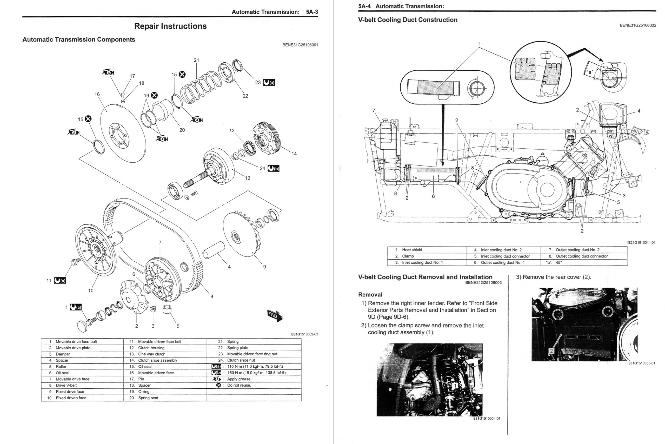 Suzuki 2017 King Quad 750 ATV Service Manual