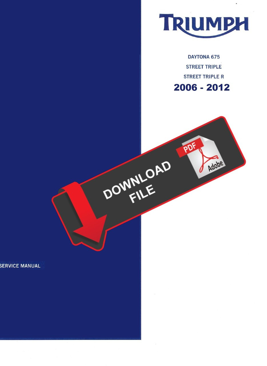 TRIUMPH STREET TRIPLE 765 WORKSHOP MANUAL visual data 3