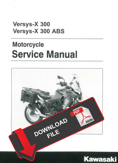 Kawasaki 2017 Versys-X 300 Service Manual