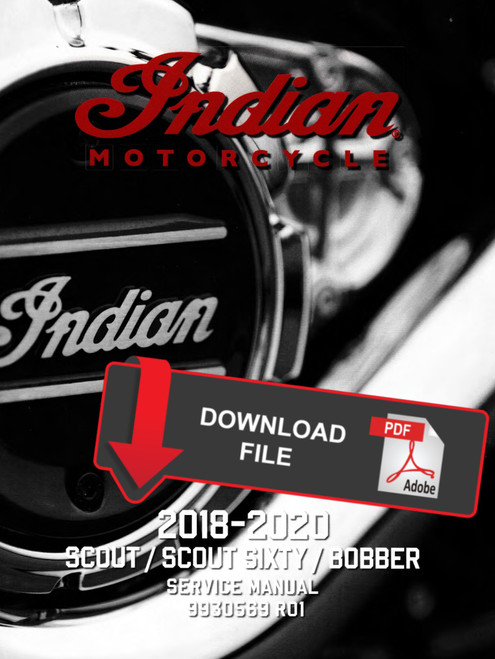 Indian Motorcycle 2018 Scout Service Manual