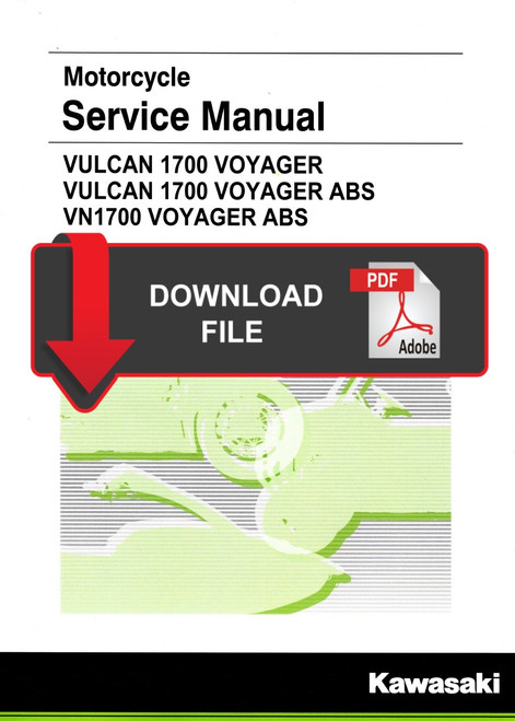Kawasaki 2020 Vulcan 1700 Voyager Service Manual