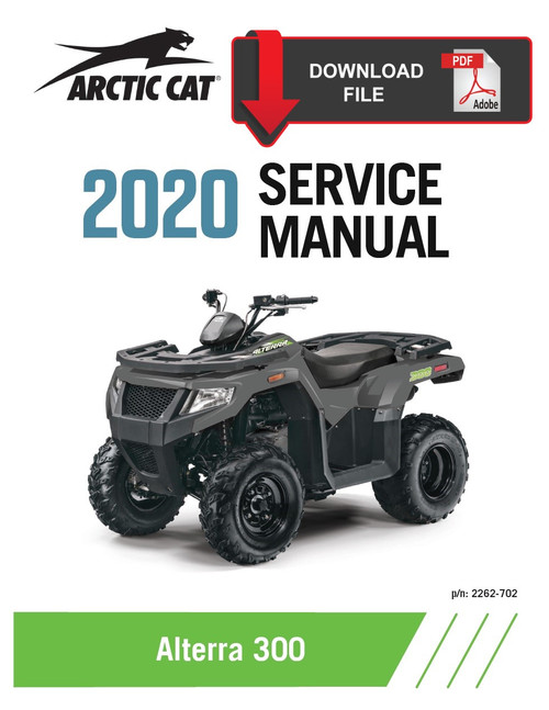 Arctic Cat 2020 Alterra 300 Service Manual