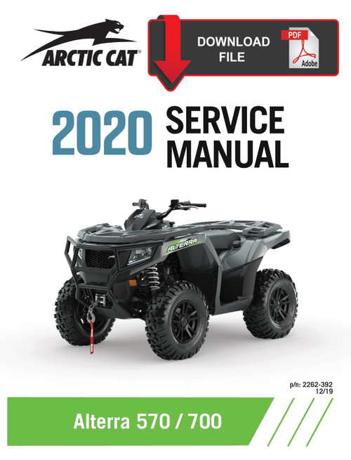 Arctic Cat 2020 Alterra 570 EPS Service Manual