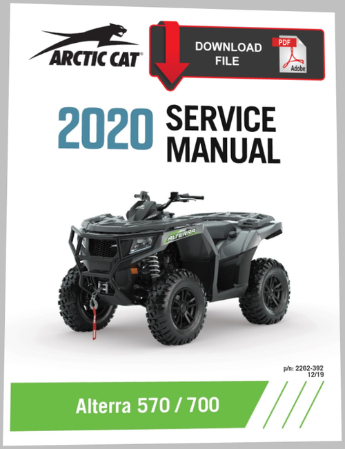 Arctic Cat 2020 Alterra 700 TBX Service Manual