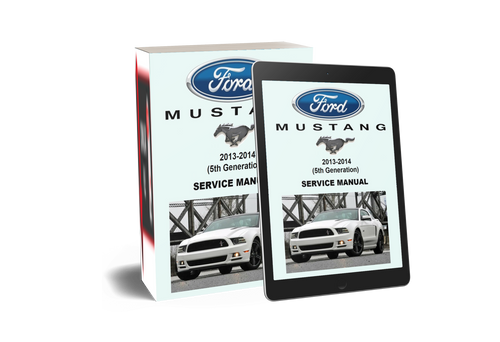 Ford 2013 Mustang V6 Premium Service Manual