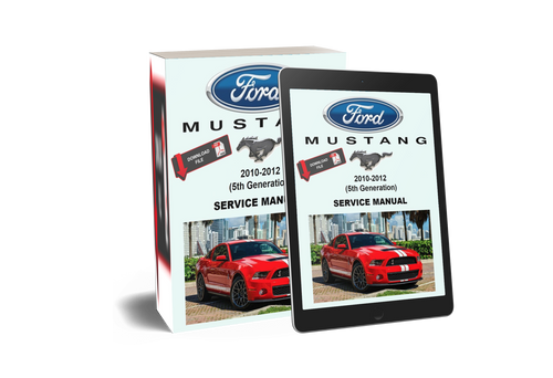 Ford 2012 Mustang 5.0L Convertible Service Manual