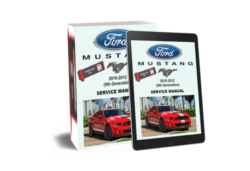Ford 2010 Mustang 3.7L Convertible Service Manual