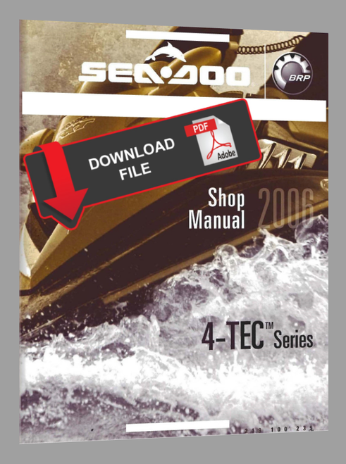 Sea-Doo 2006 RXT Jetski Service Manual