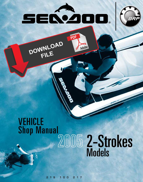 Sea-Doo 2005 3D Jetski Service Manual