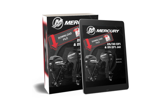 Mercury 25 ELPT Outboard Motor Service Manual