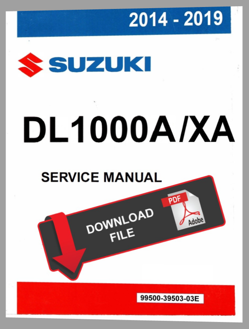 Suzuki 2019 DL1000XA Service Manual